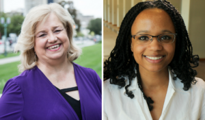 Karen Bowling and Stephanie Curry