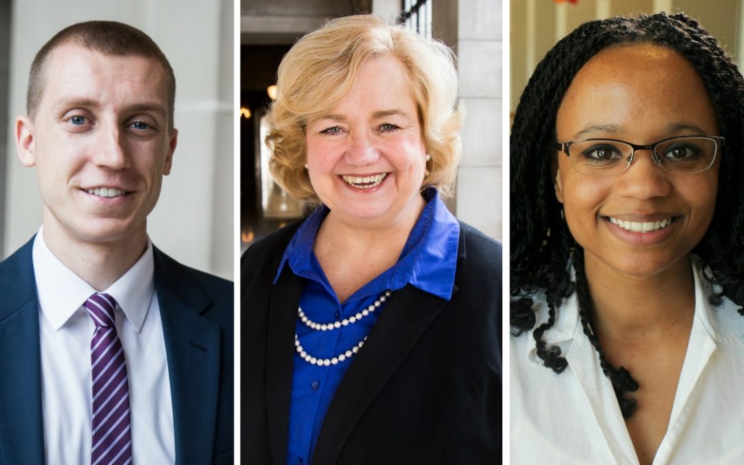 Nate Grasz, Karen Bowling, Stephanie Curry