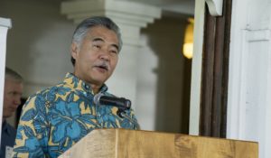 David Inge, Hawaii Governor