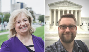Karen Bowling and Jonathan Keller