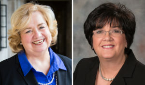 Karen Bowling and Sen. Joni Albrecht